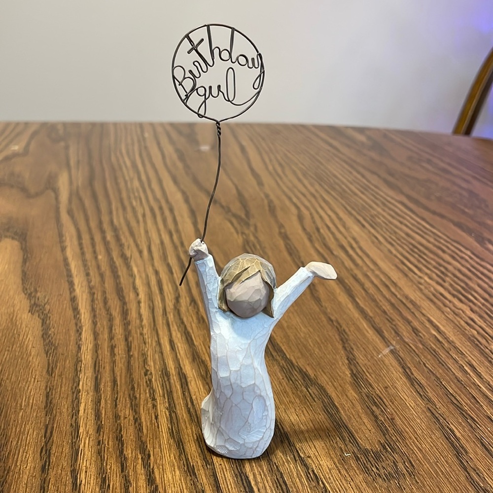 Willow Tree Birthday Girl Figurine.